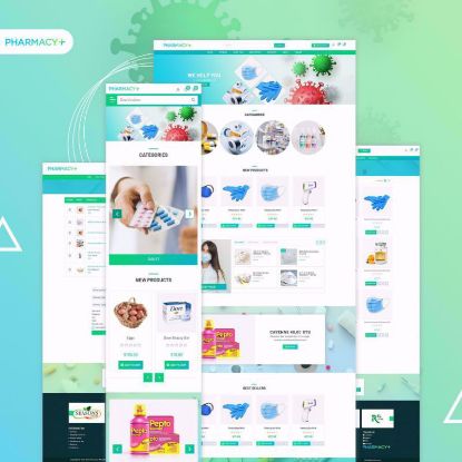 تصویر  قالب آماده Pharmacy